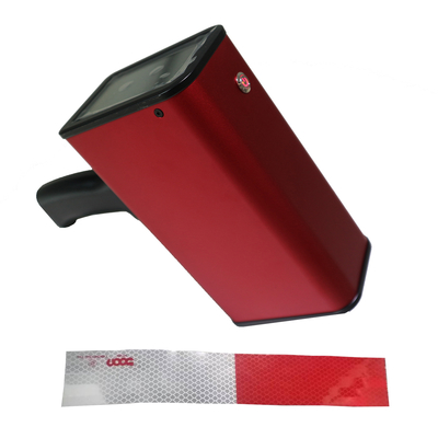 8 GB gegevensopslag Retro-reflectiemeter met -4° hoek van inslag en omgevingstemperatuur van -5°C~+50°C