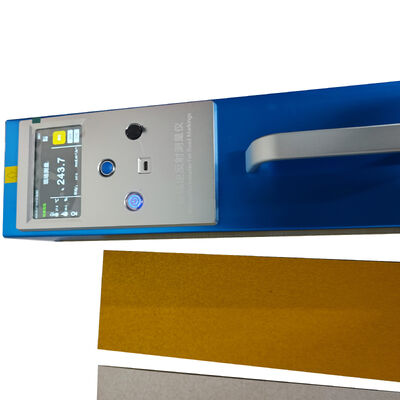 Meting van het diafragma gebied 340 mm X 95 mm Klein lichtapparaat met QD