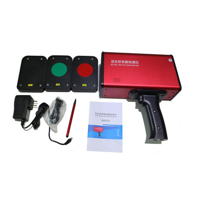 Hoek van inslag -4° Retro-reflexmeter testgegevens 999 voor nauwkeurige metingen in industriële omgevingen