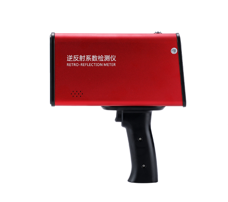 Zeer nauwkeurige retroreflectiemeter met 6V DC voeding 0,2° observatiehoek 32mm testspotdiameter