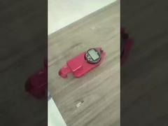 Maatstaf van de wegmarkering